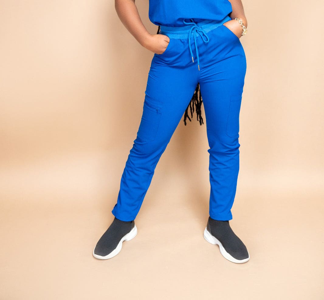 Women’s Drawsting Pant with Zippers Pockets