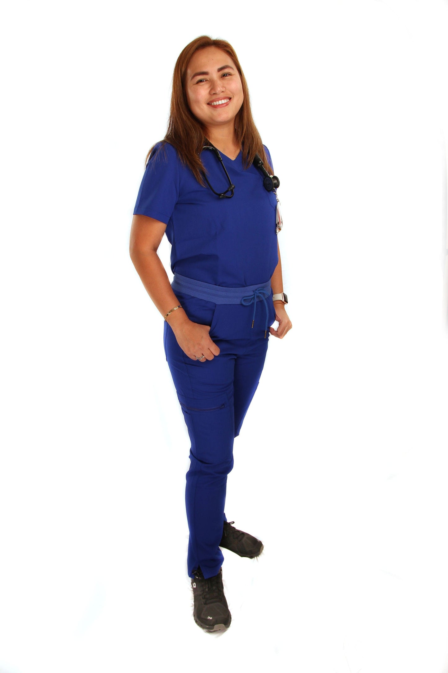 Women’s Drawsting Pant with Zippers Pockets