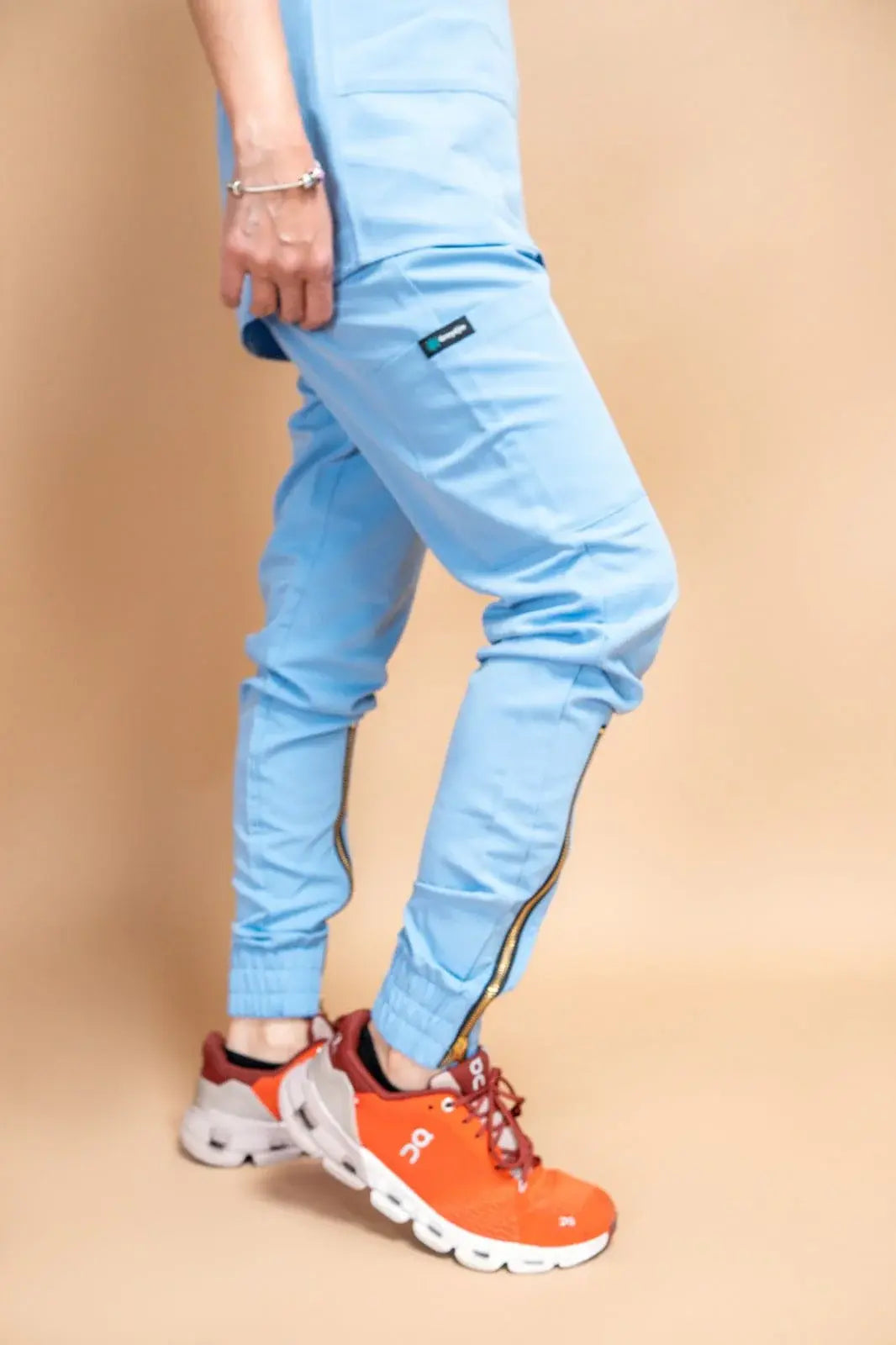 Women’s leg zipper Jogger Pant With Zippers