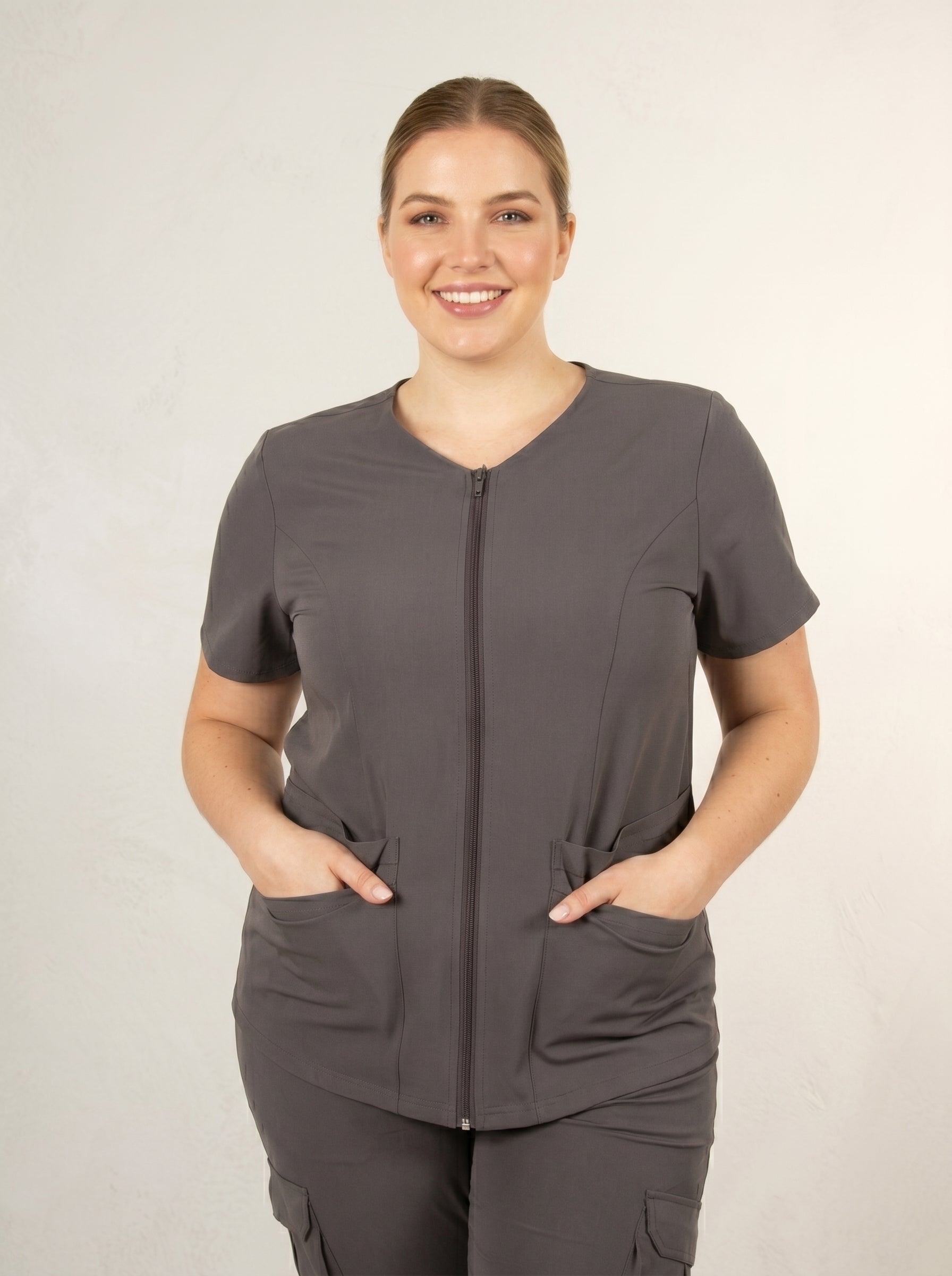 Selina Women's Front Zip Top