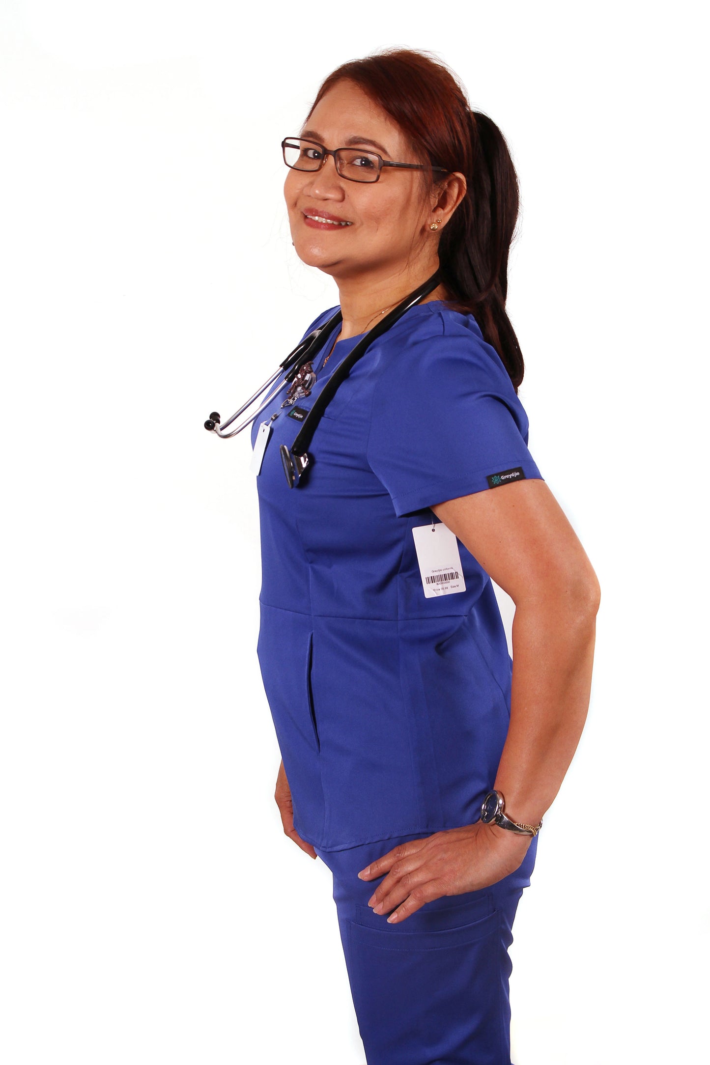 Women’s 2 Pocket V-Neck Comfort Scrub Top
