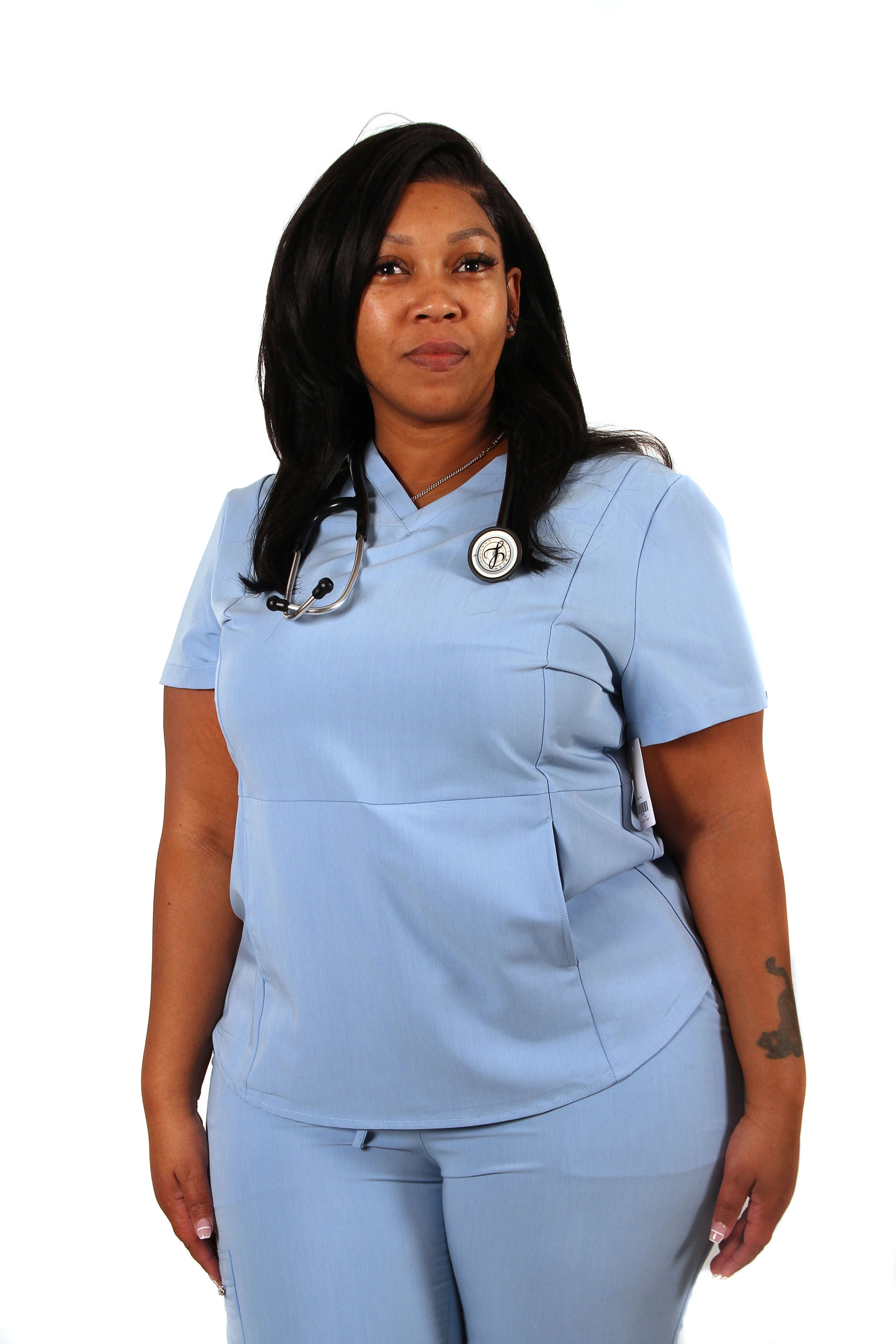 Women’s 2 Pocket V-Neck Comfort Scrub Top