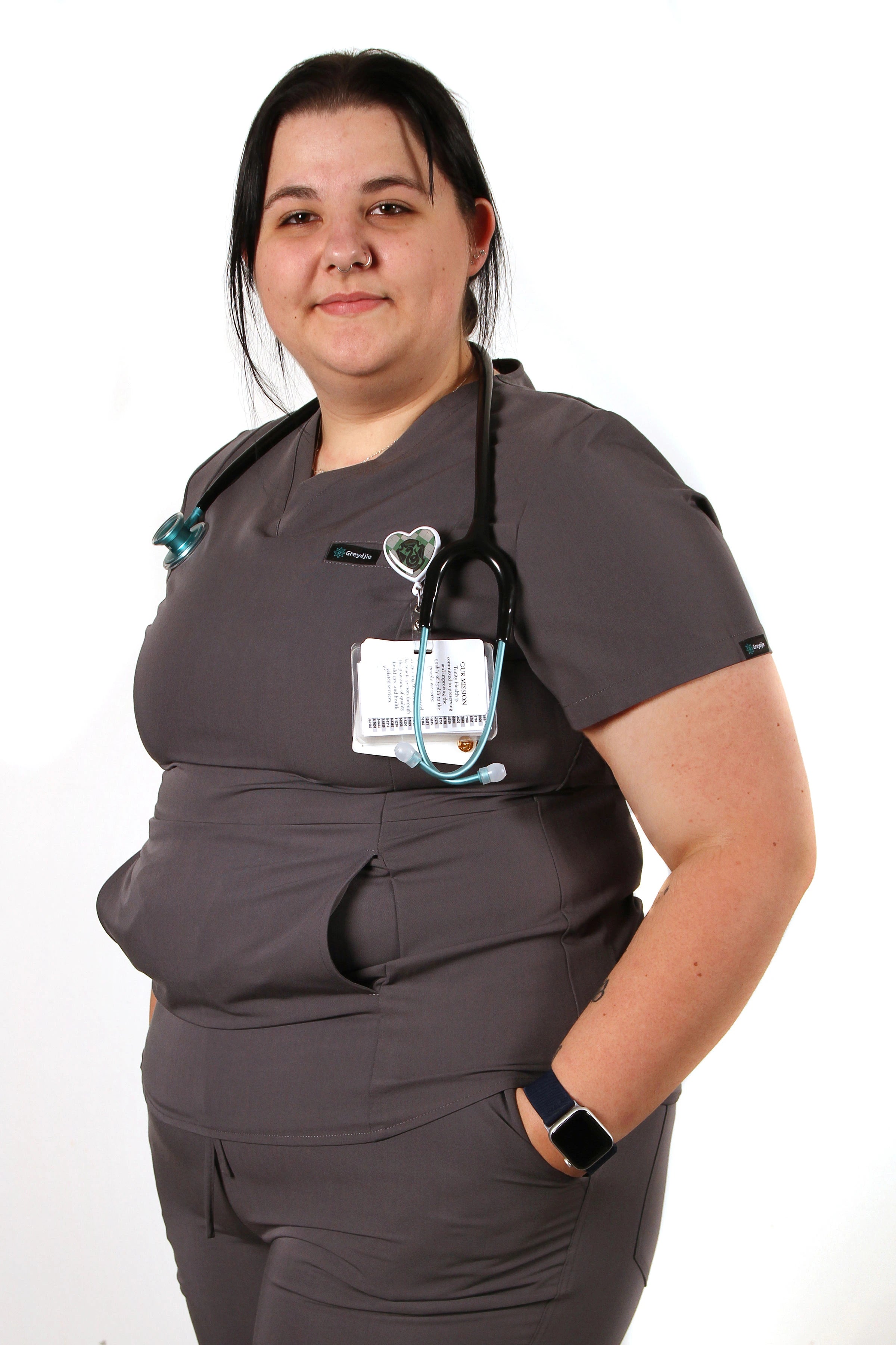 Women’s 2 Pocket V-Neck Comfort Scrub Top