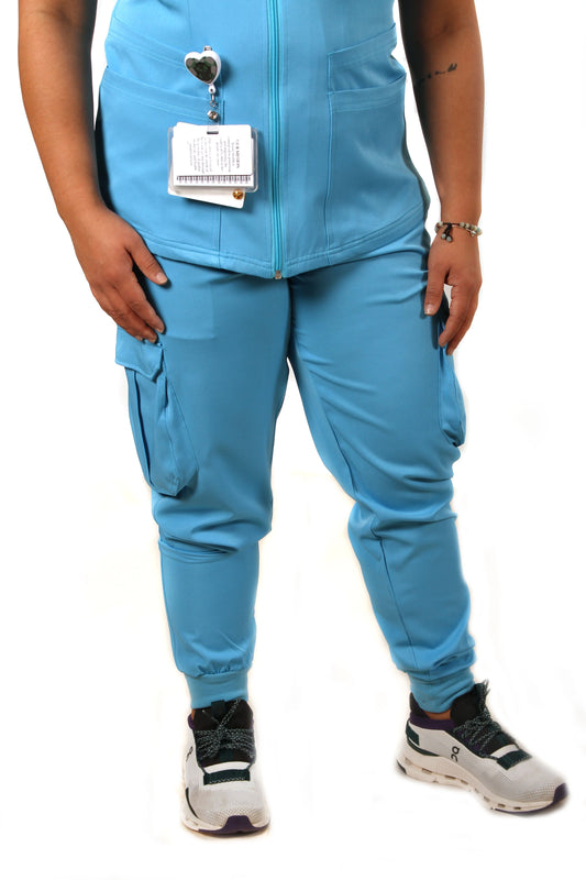 Selina cargo scrub Jogger pants