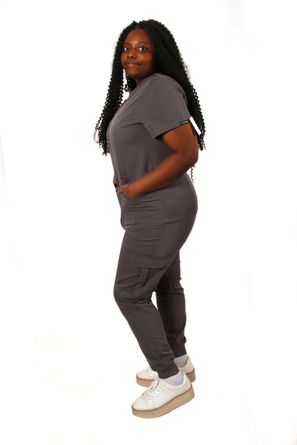 Women's Cargo Jogger Scrub Pants