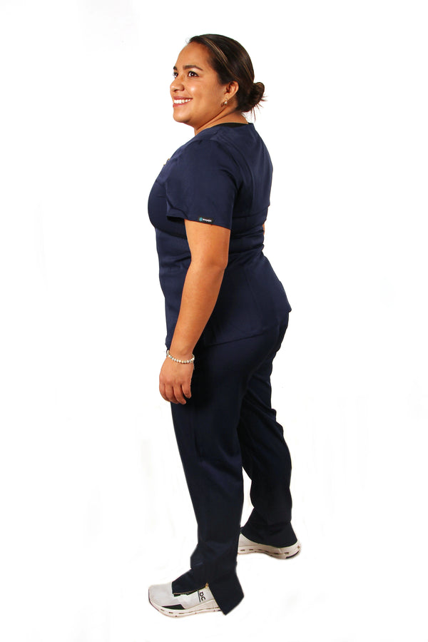 Kate drawstick pants with legs zippers
