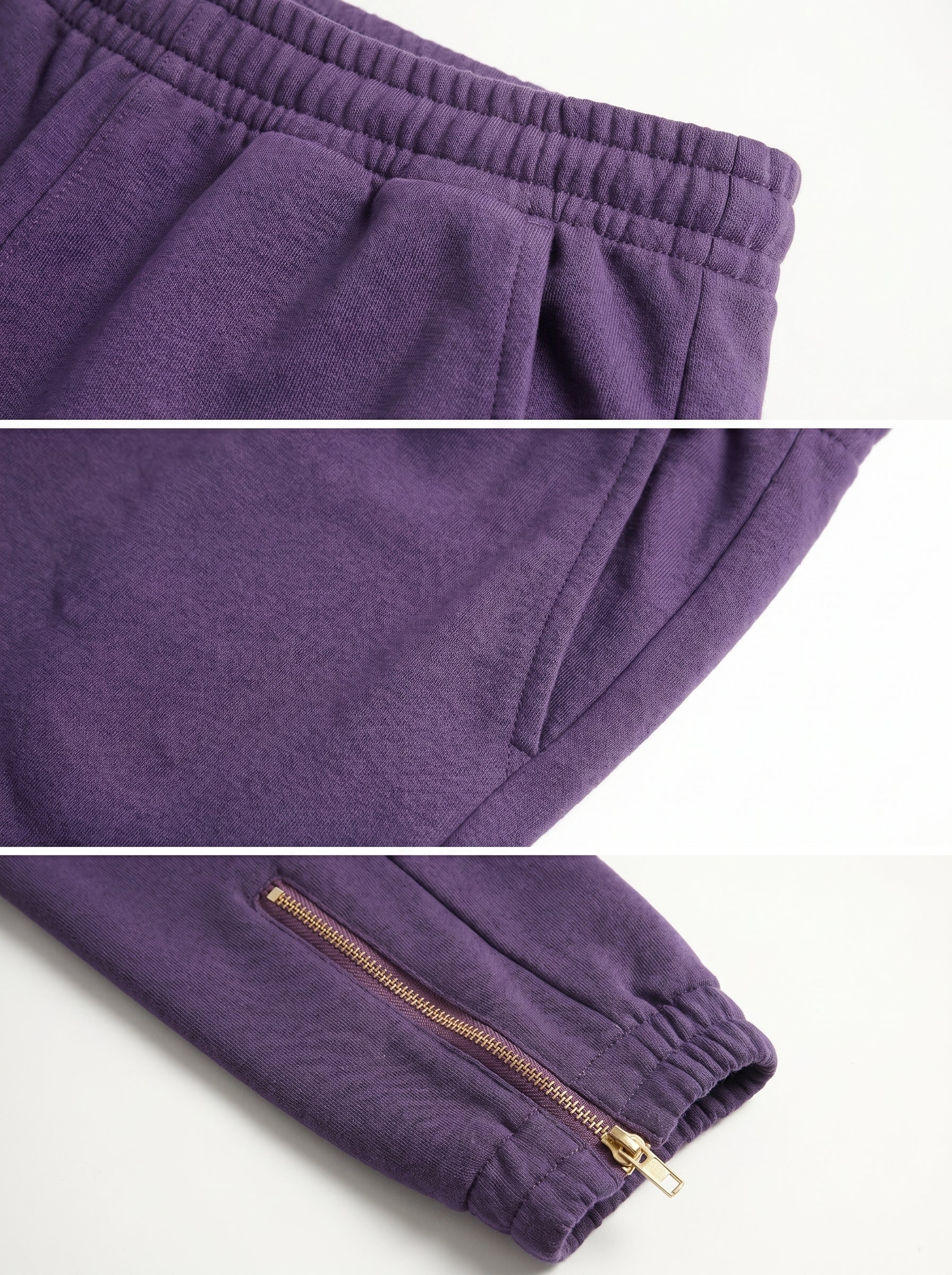 Women’s leg zipper Jogger Pant With Zippers