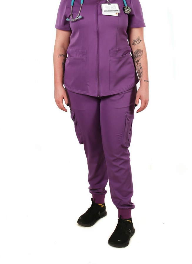 Selina Women's Cargo Jogger Scrub Pants