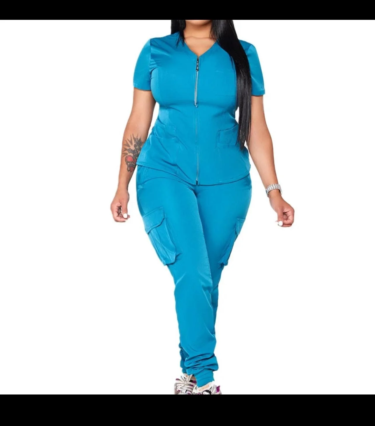 Selina Women's Front Zip Top