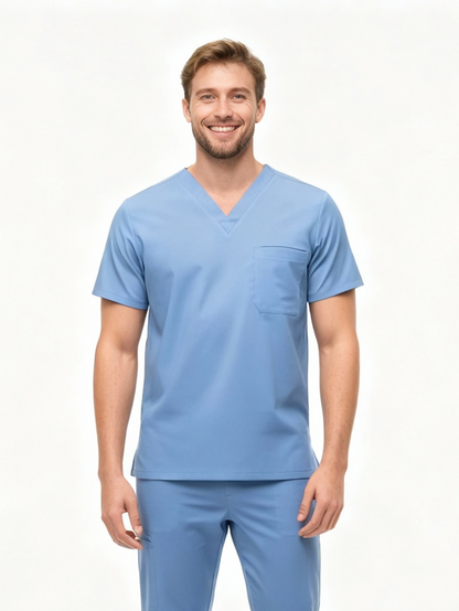 Men’s  V-Neck Top with 3 Pockets