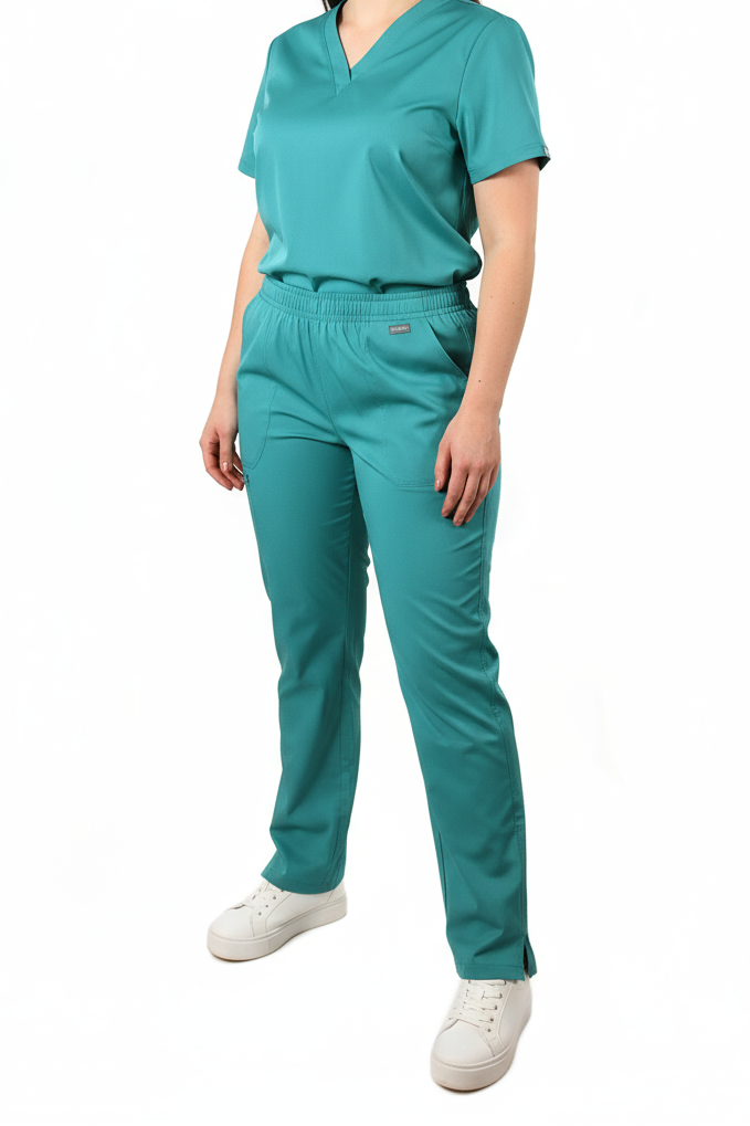 straight legs pants with 2 pockets