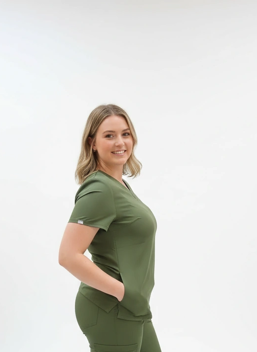 V neck scrub Top