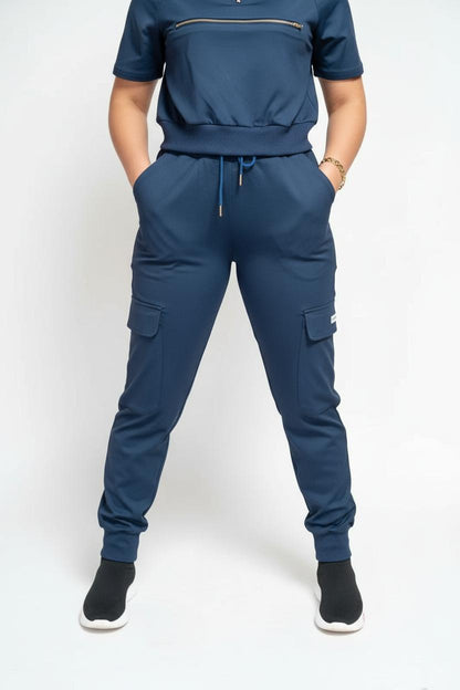 Levia  cargo scrub Jogger pants
