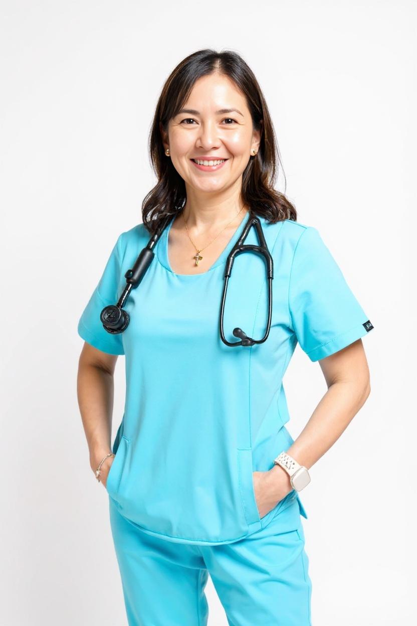 Women’s 2 Side Pocket Round Neck Top