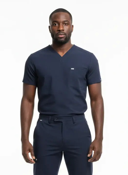 Men’s  V-Neck Top with 3 Pockets