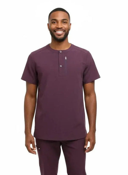 Men left upper pocket  Crew Neck Top